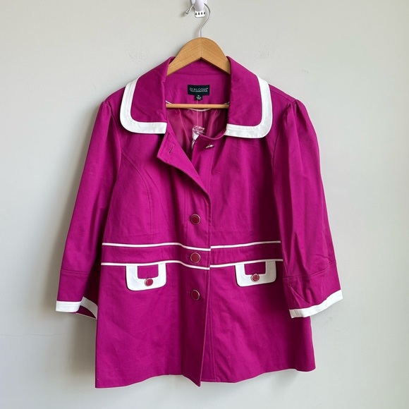 Dialogue Woman's Jacket 3/4 Sleeve Size XL NWOT - Picture 5 of 5